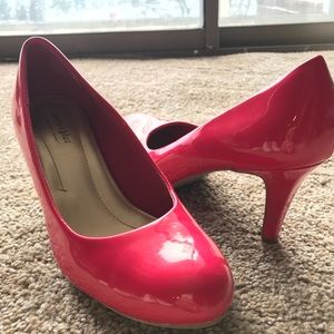 Hot Pink Pump Heels